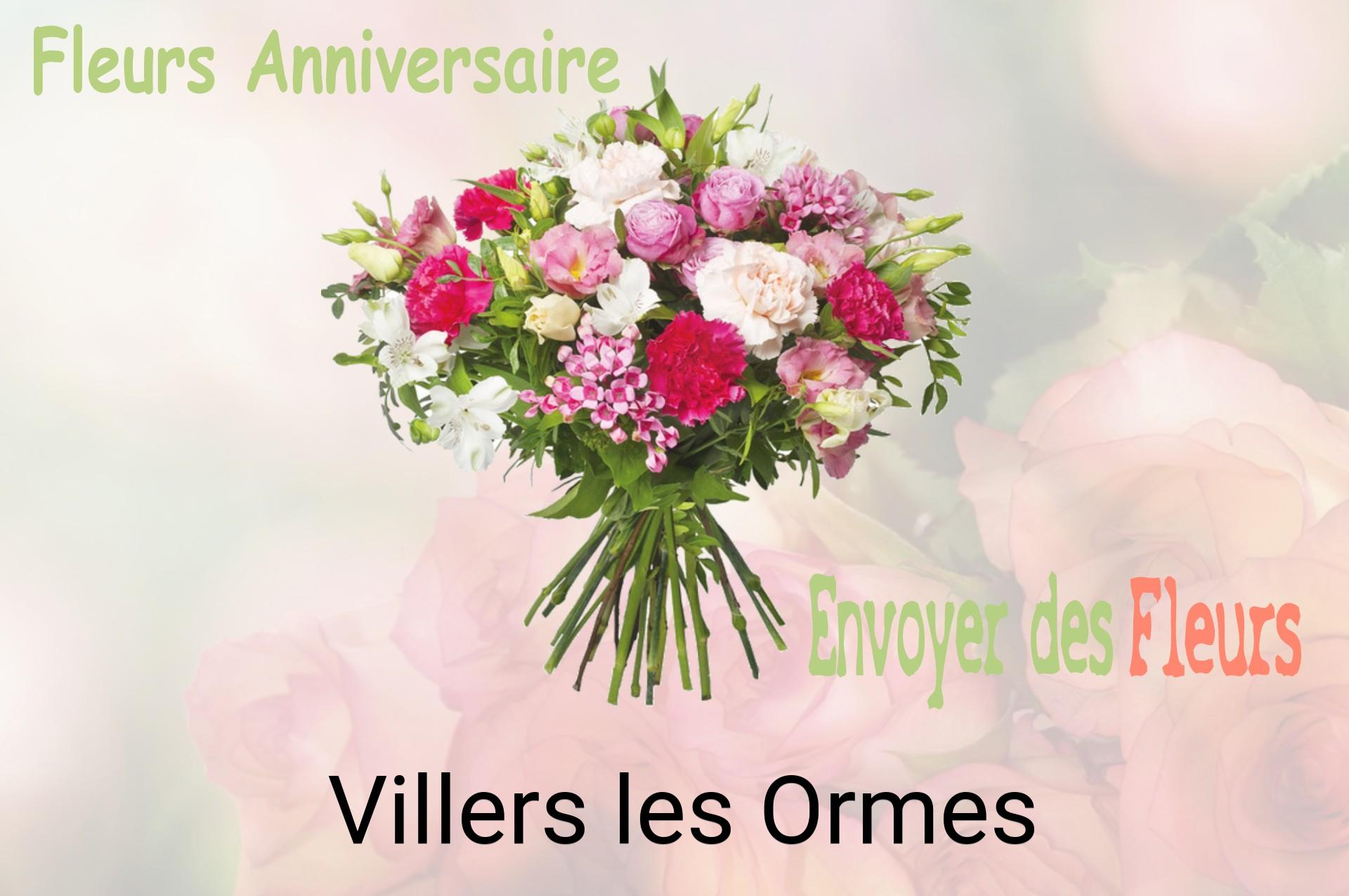 Bouquet de fleurs d’anniversaire livré à Villers-les-Ormes